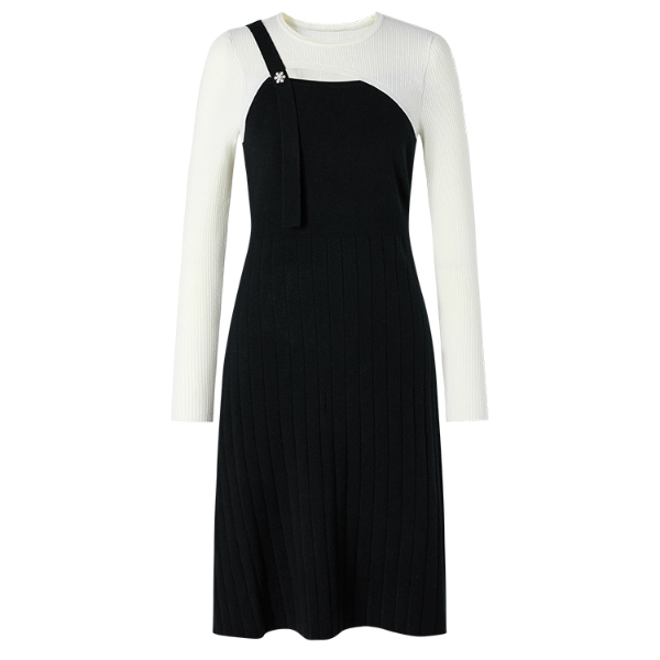 【羊羊专属】女装连衣裙时尚气质毛织连衣裙Y538307132