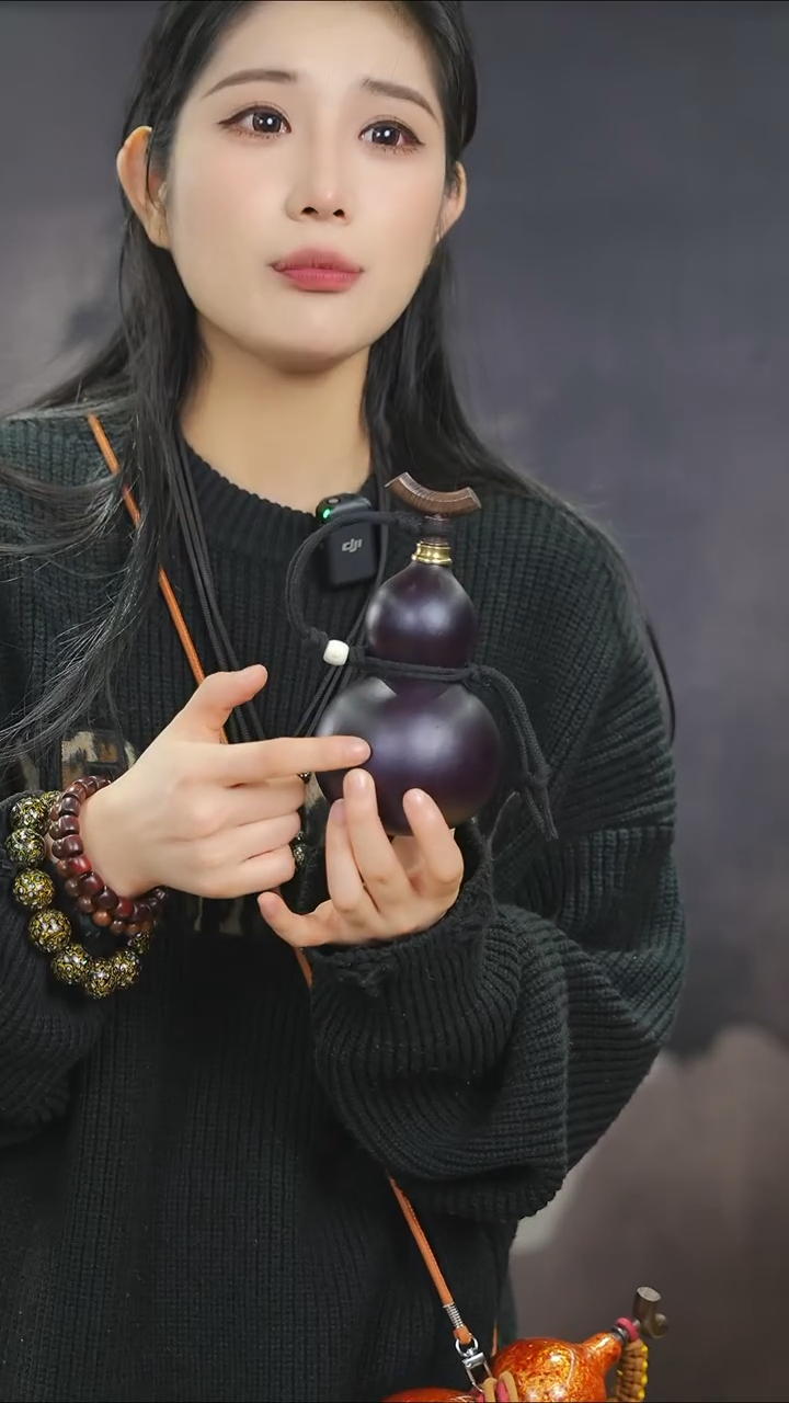 【闪购商品】YA166紫色小容量酒葫芦随缘发