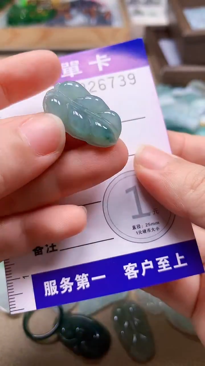 翡翠未镶嵌颈饰翡翠A货 多样性发其一（不含链）