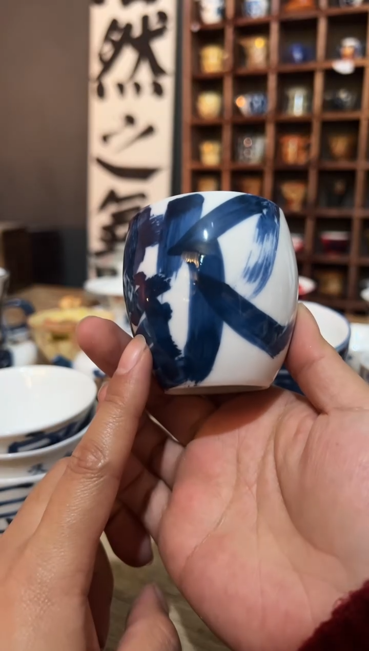 【闪购商品】观云听雨原创手绘茶具