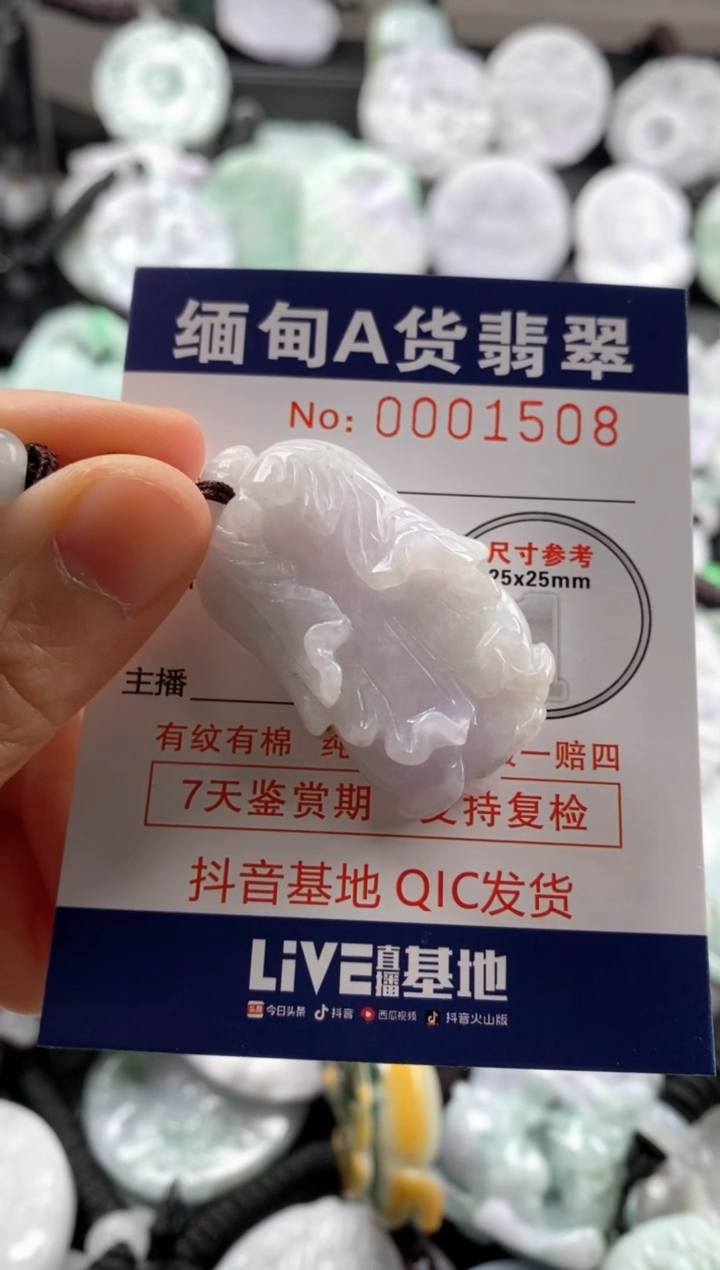 【闪购商品】翡翠吊坠(不含链)未镶嵌1