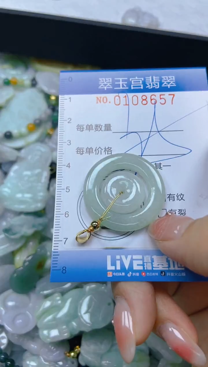 翡翠未镶嵌颈饰闪购0108657多样性发其一