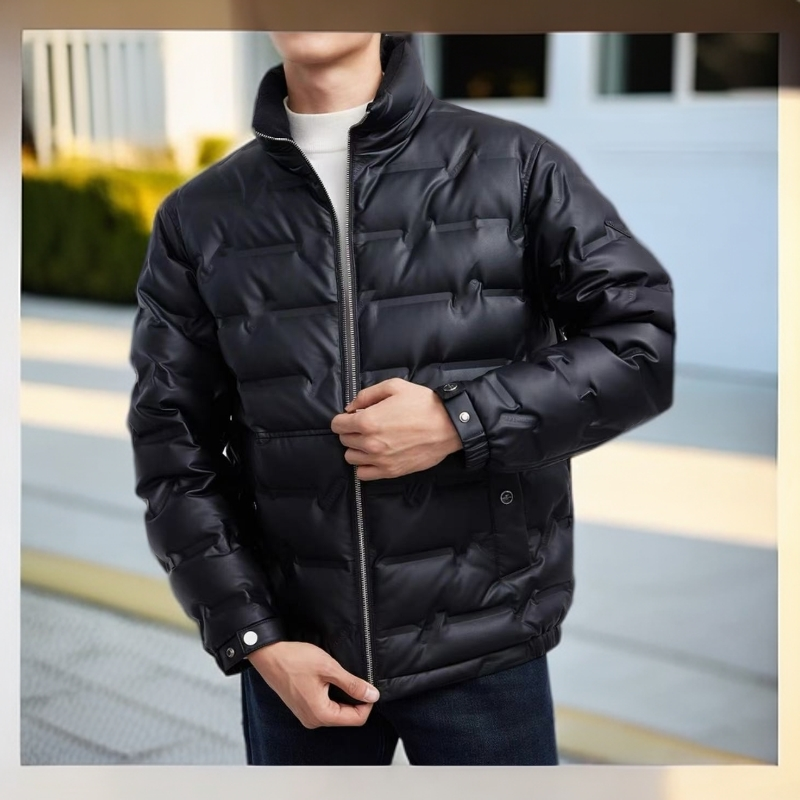 8107男士秋冬保暖羽绒服外套【两色可选】