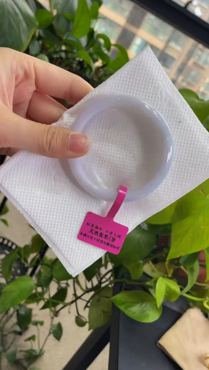 翡翠手镯未镶嵌120手镯53.7