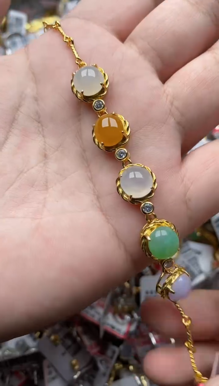 【闪购商品】翡翠戒指银S925镶嵌55555---4