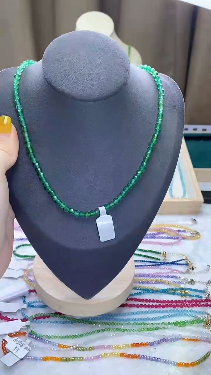 【闪购商品】祖母绿项链14K金镶嵌诗宁甄选珠宝SYZB41