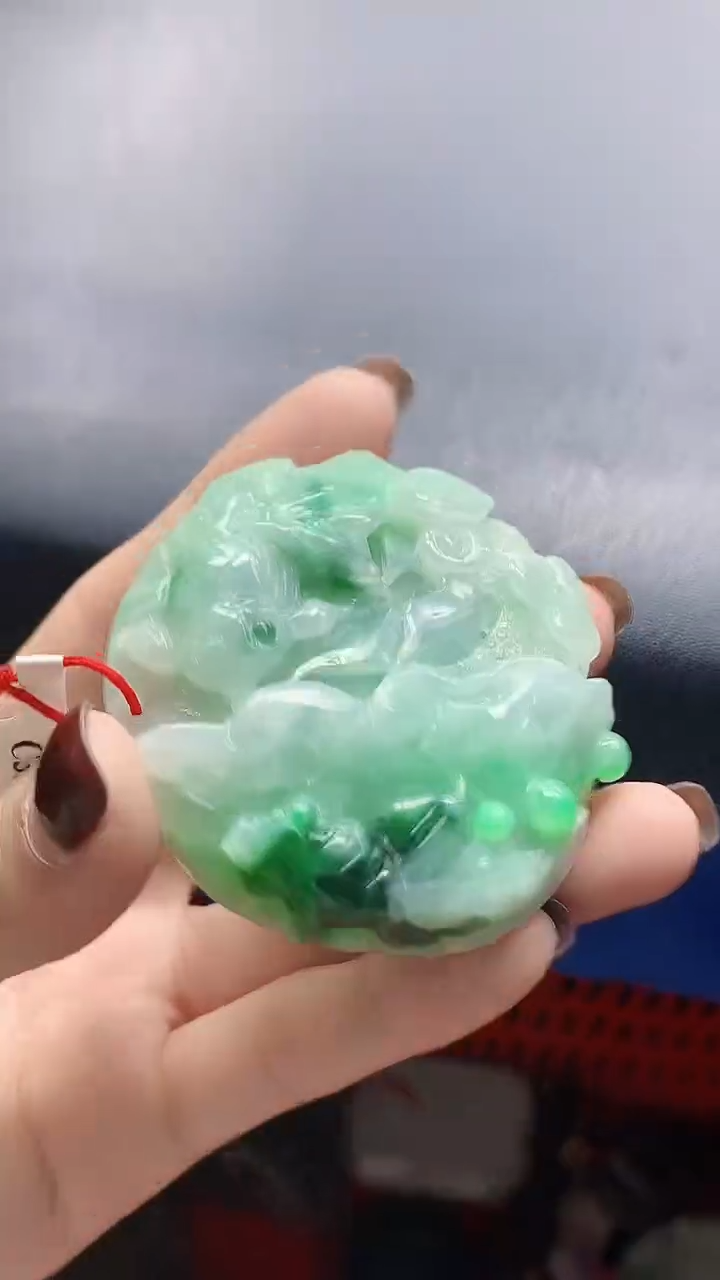 颈饰未镶嵌翡翠天然缅甸a货翡翠