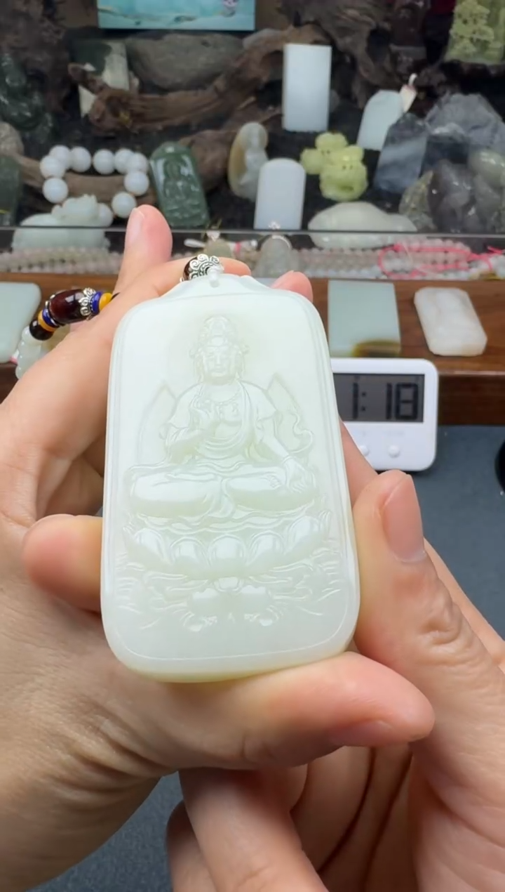 【闪购商品】和田玉未镶嵌颈饰多多