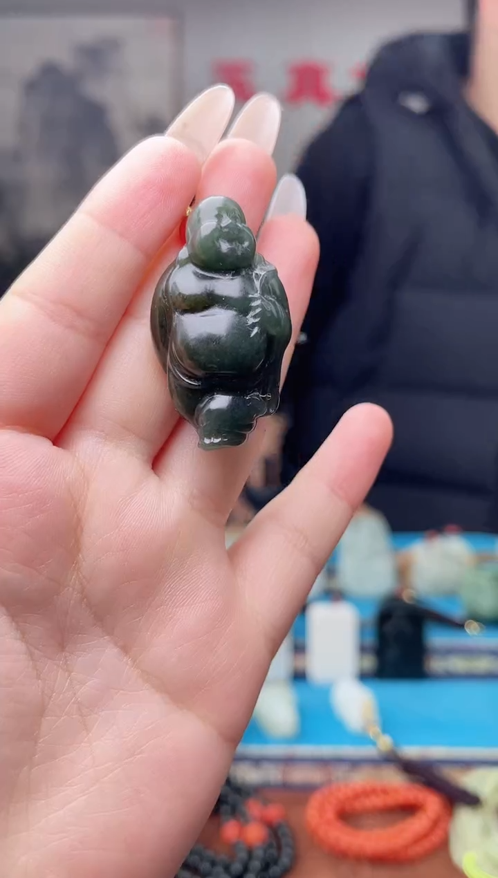 【闪购商品】和田玉挂件未镶嵌1