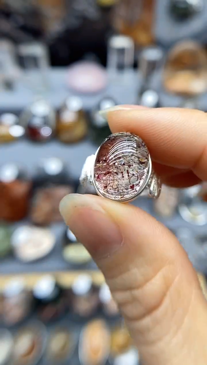 【闪购商品】水晶戒指银S925镶嵌水晶水晶