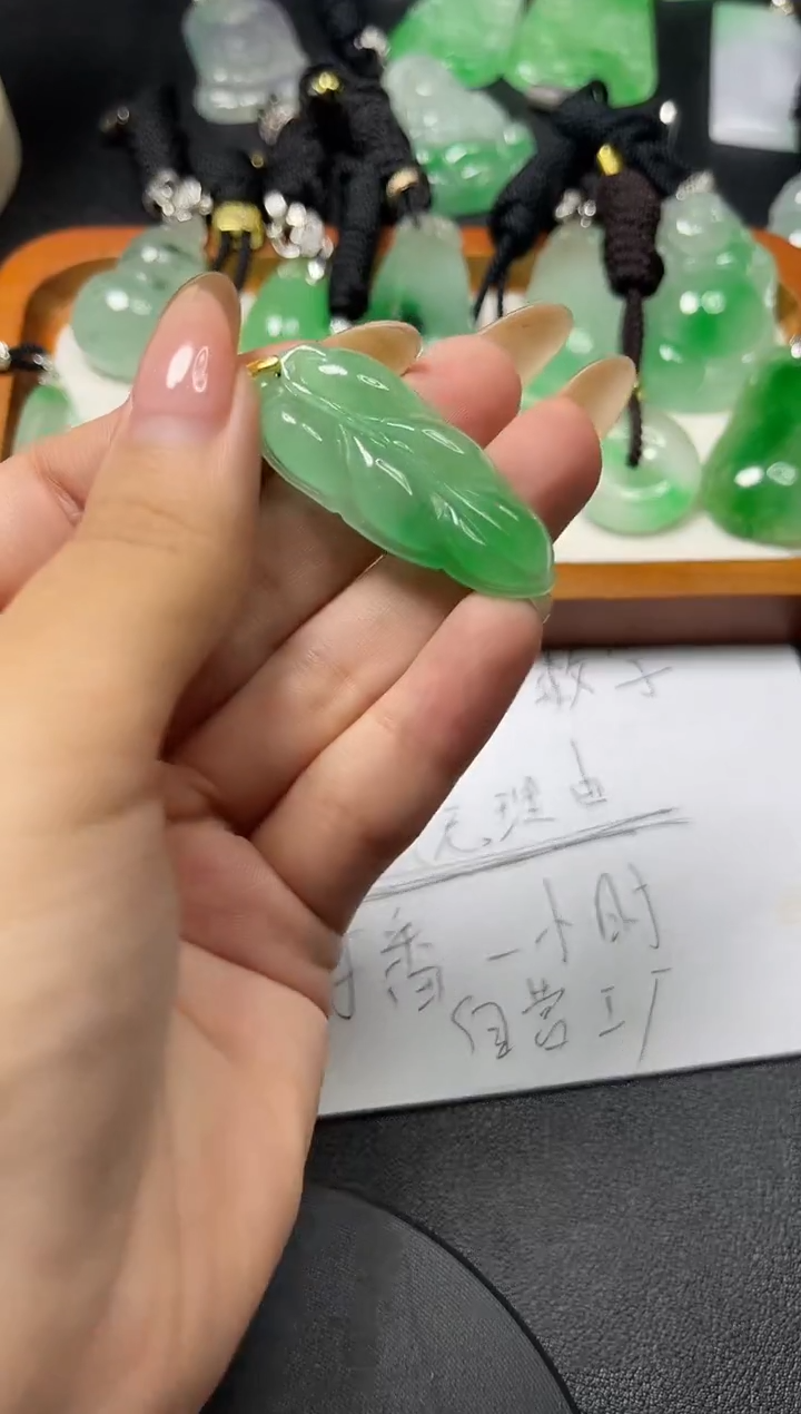 颈饰未镶嵌翡翠所见即所得 一图一物