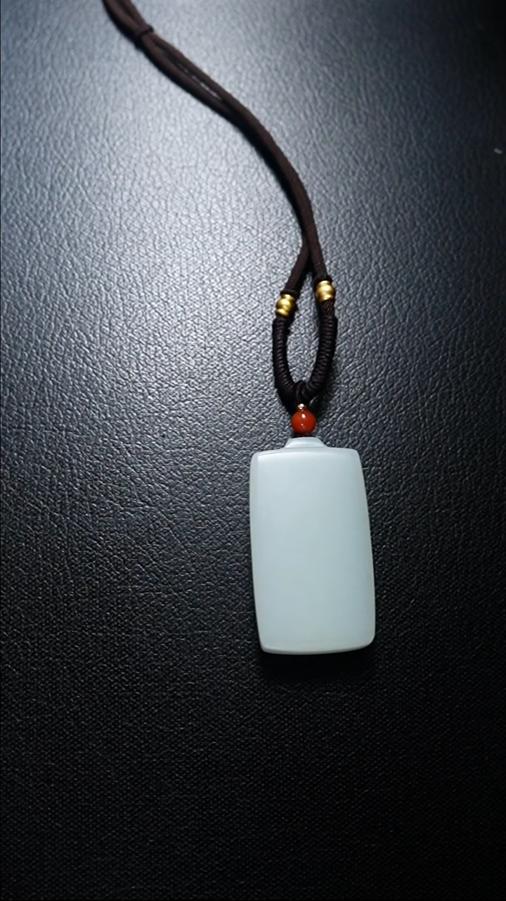 【闪购商品】和田玉颈饰未镶嵌无事牌