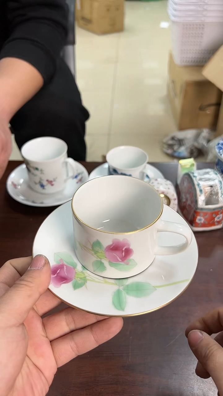 【闪购商品】香兰社咖啡杯好好