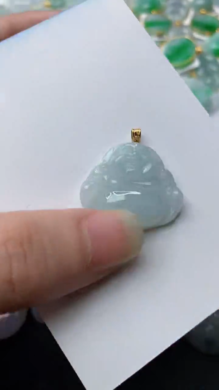 【闪购商品】翡翠颈饰18K金镶嵌5..........