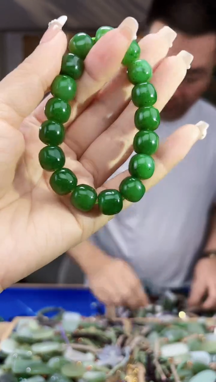 和田玉未镶嵌挂件拍一发一