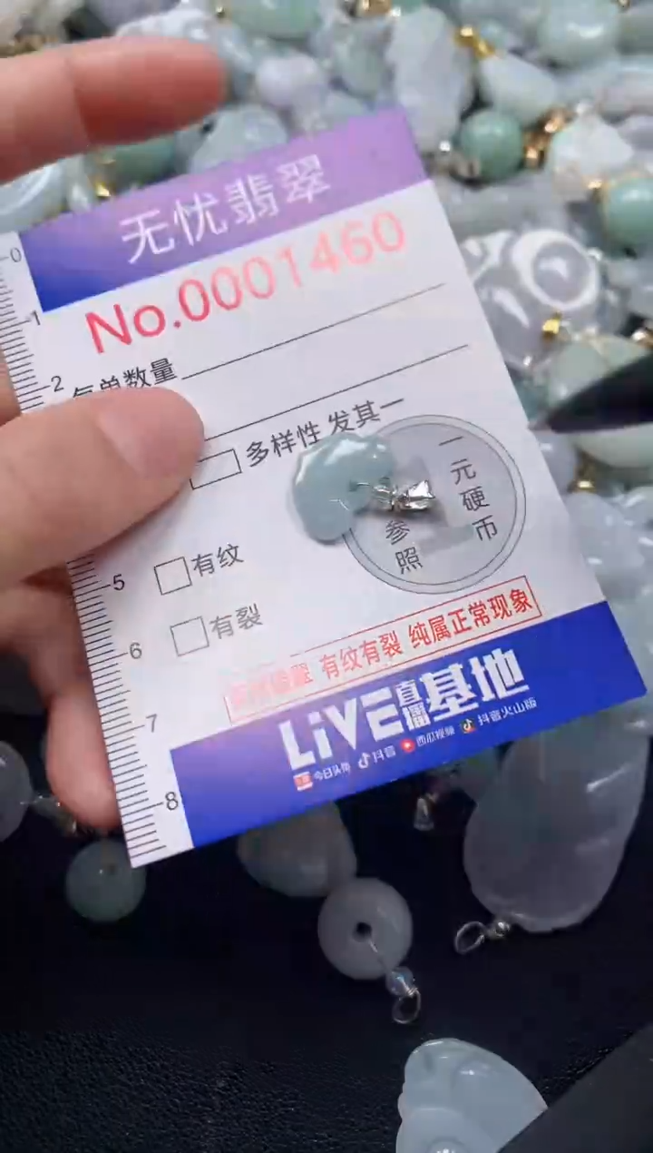 颈饰未镶嵌翡翠1460