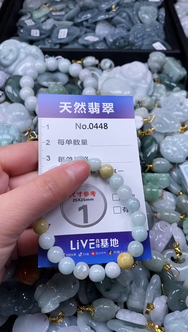 【闪购商品】翡翠颈饰未镶嵌缅甸A货翡翠0448