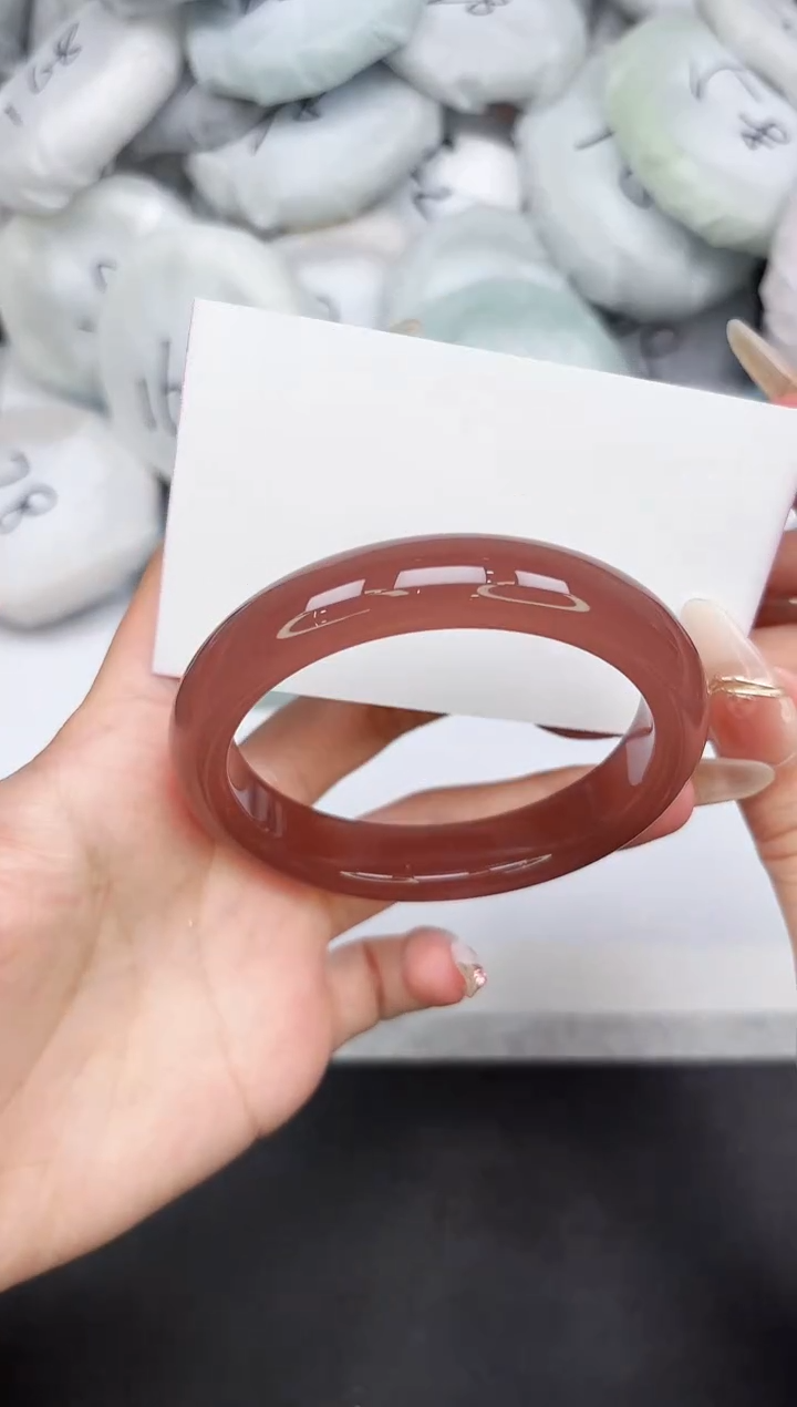 石英质玉未镶嵌手镯406-60