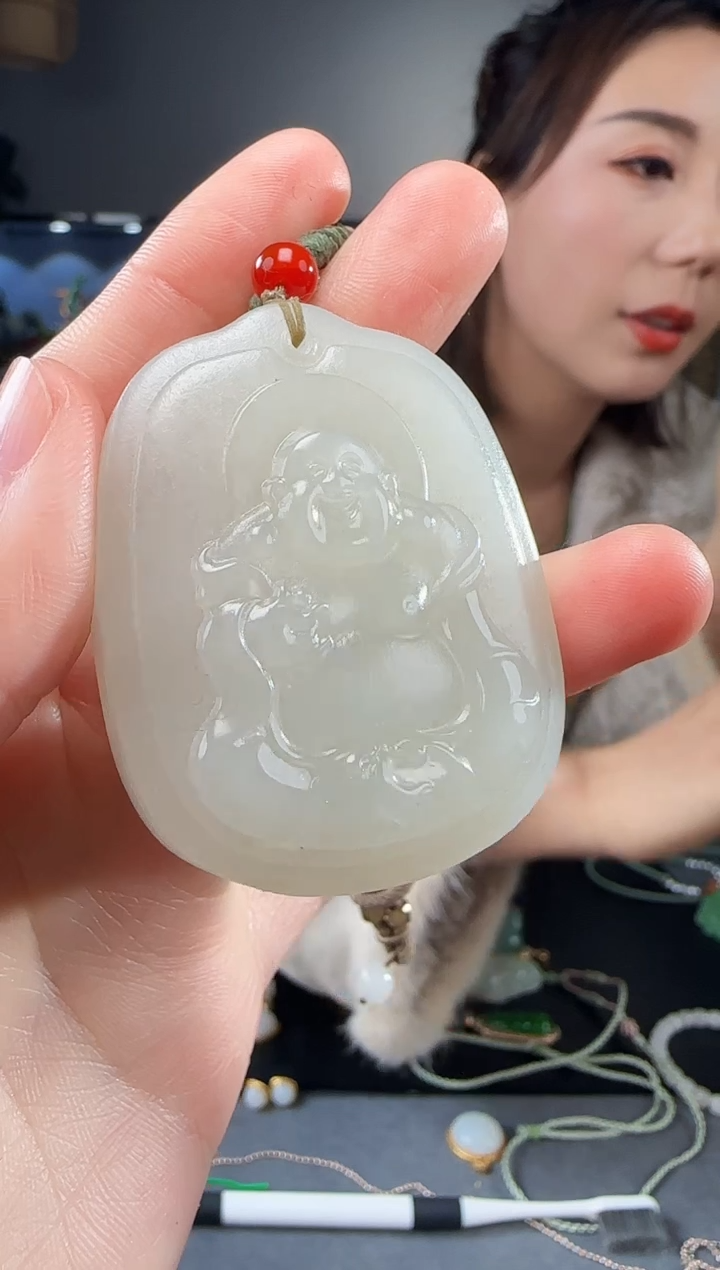 【闪购商品】和田玉吊坠(不含链)未镶嵌1