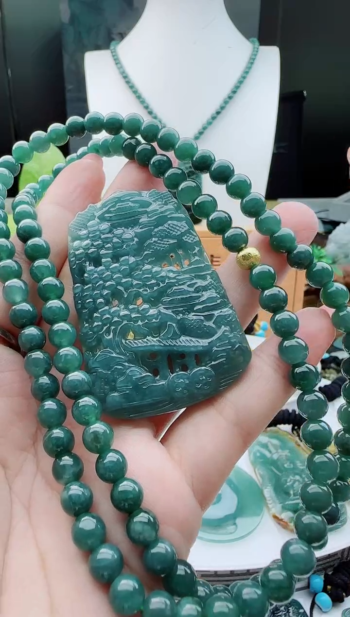 【闪购商品】翡翠颈饰未镶嵌11111111