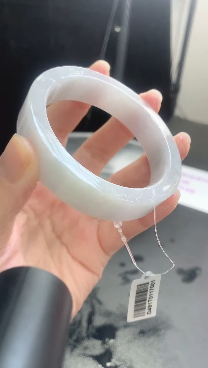 【闪购商品】定制翡翠手镯未镶嵌45  59-59.5正