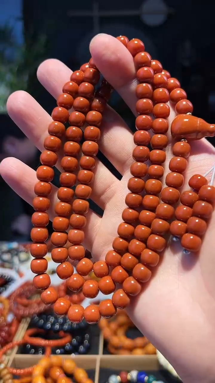 【闪购商品】南红玛瑙手串未镶嵌8大+108