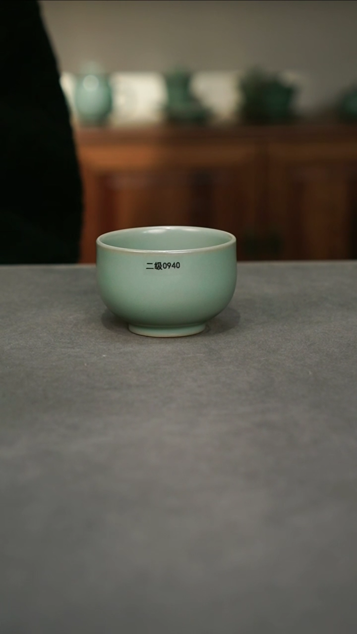 【闪购商品】君子汝瓷【福利】罗汉杯0940