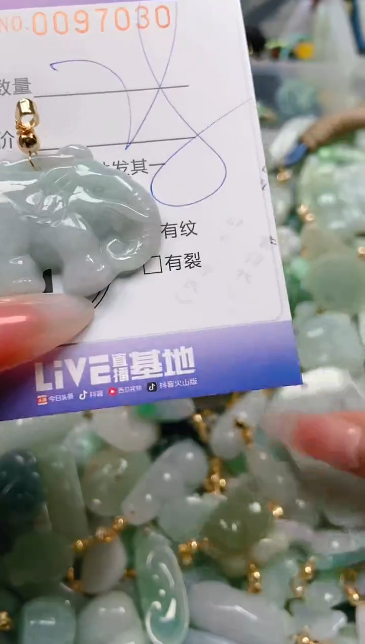 【闪购商品】翡翠颈饰未镶嵌闪购0097030