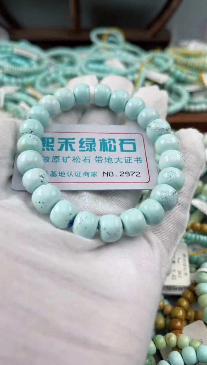 未镶嵌绿松石松石2972