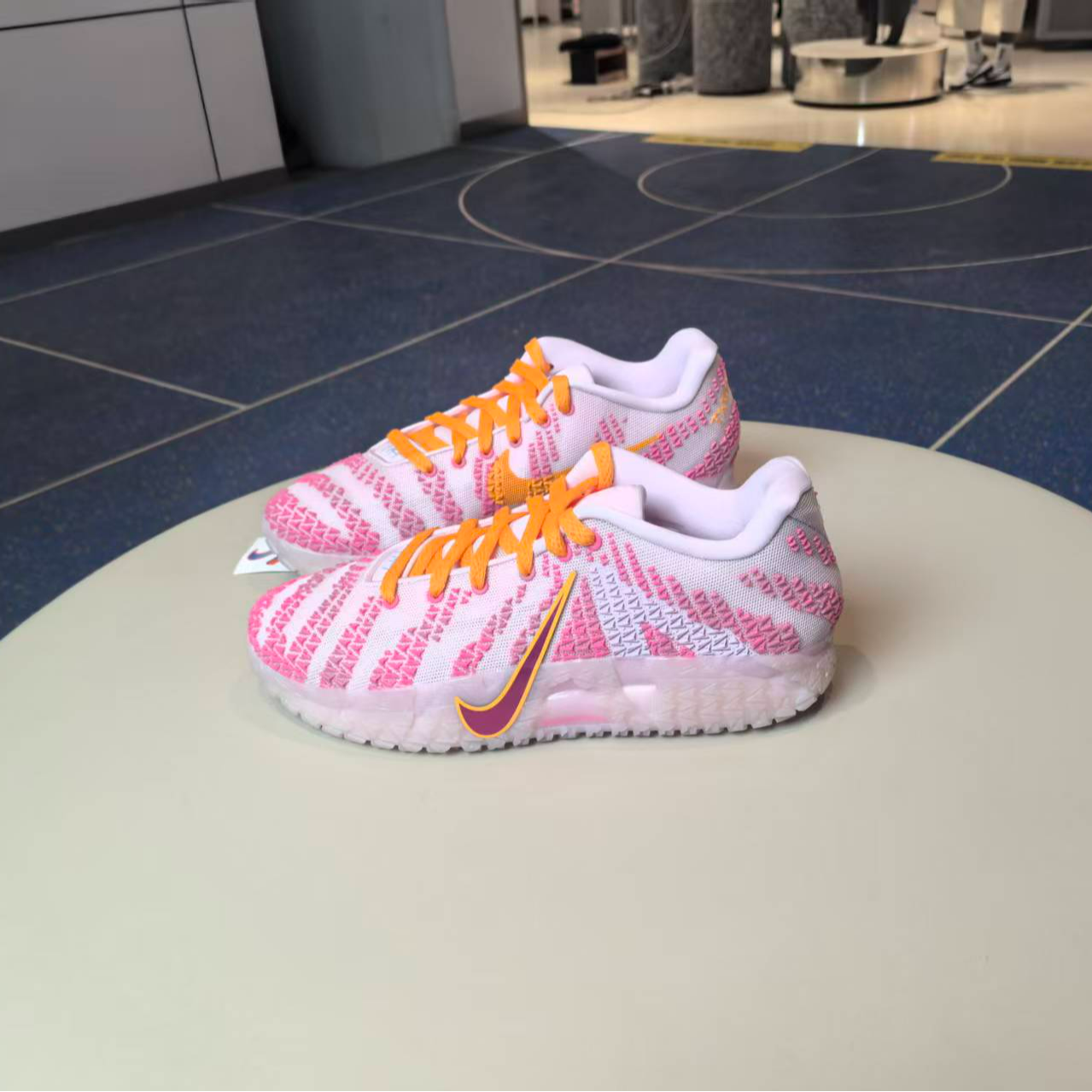 NIKE JA3莫兰特三代粉色签名鞋耐磨透气男篮球鞋减震HF2794-601