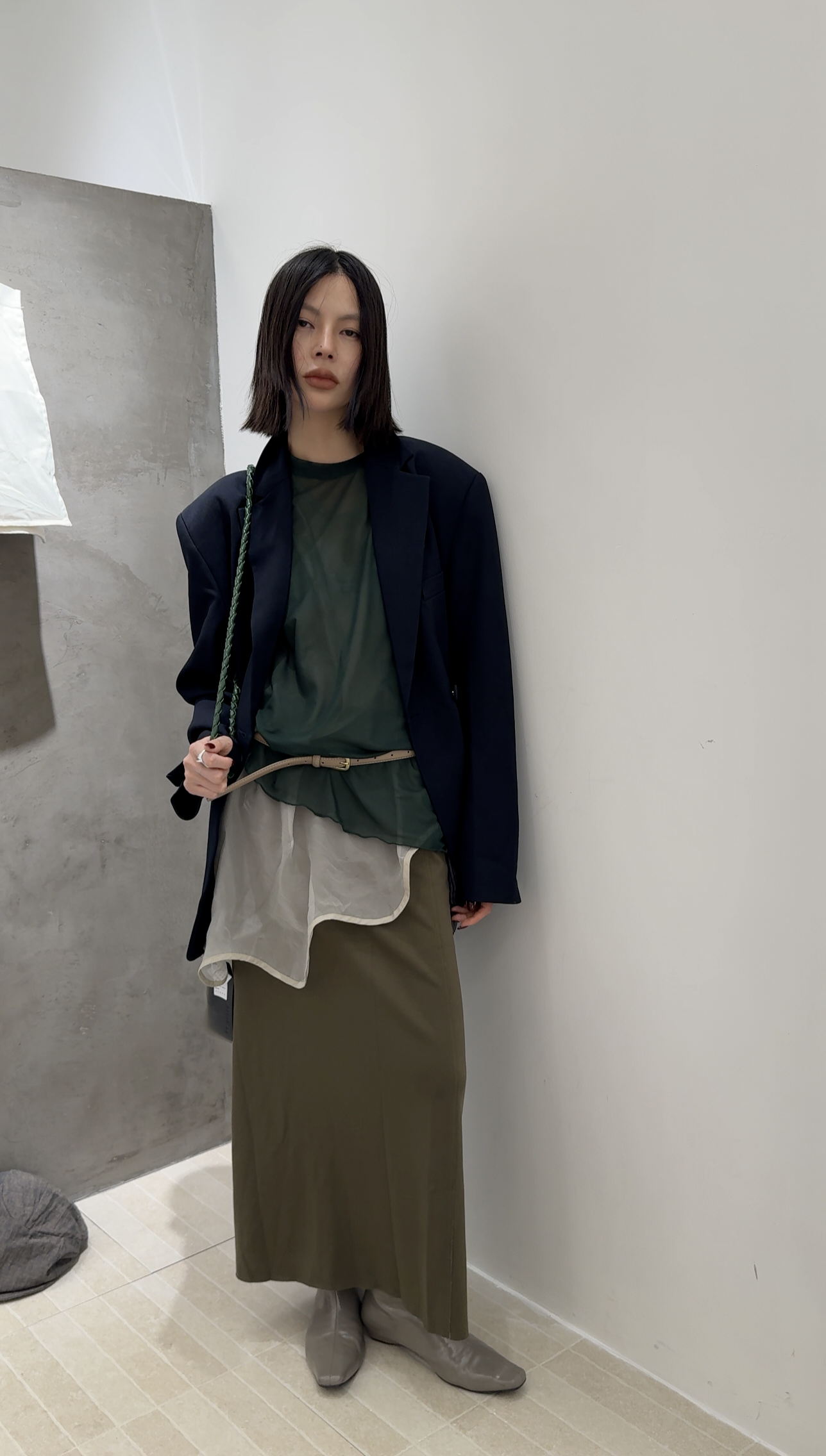 ZLAbout-us【新春上新】设计款腰身小心机通勤长袖西装外套920