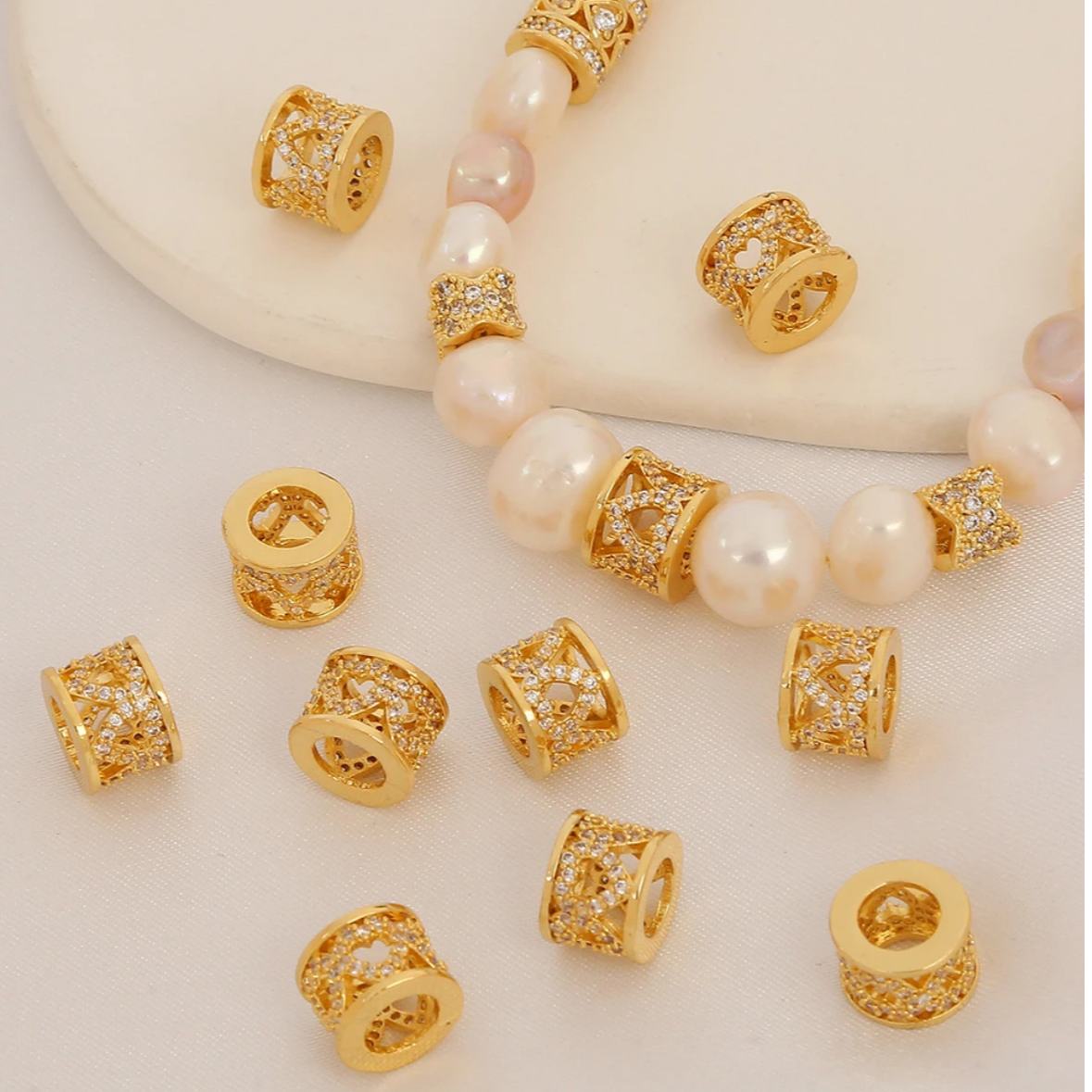 手工卡6创意DIY琉璃配件卡10手链项链混色卡8软胶花