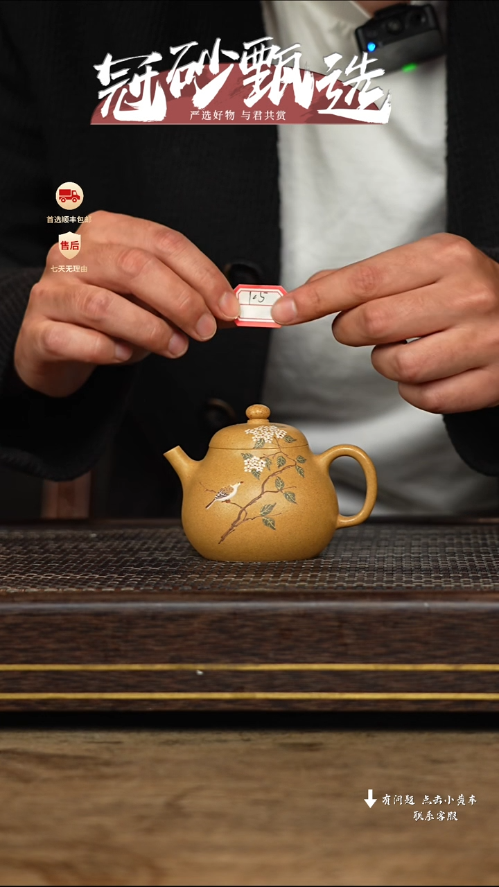 【闪购商品】紫砂茶壶冠砂甄选37