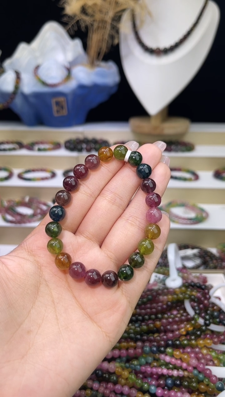 【闪购商品】碧玺/未镶嵌8mm+碧玺单圈多样性发货