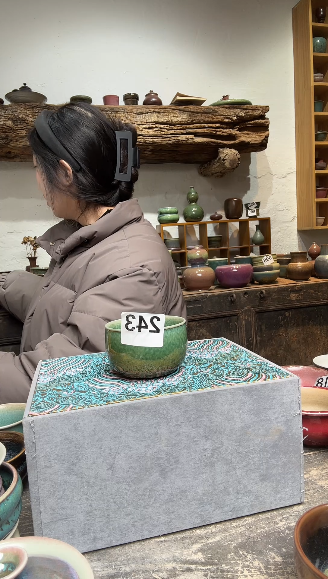 杯子钧瓷?**爱蘭山窑手作器物全品243