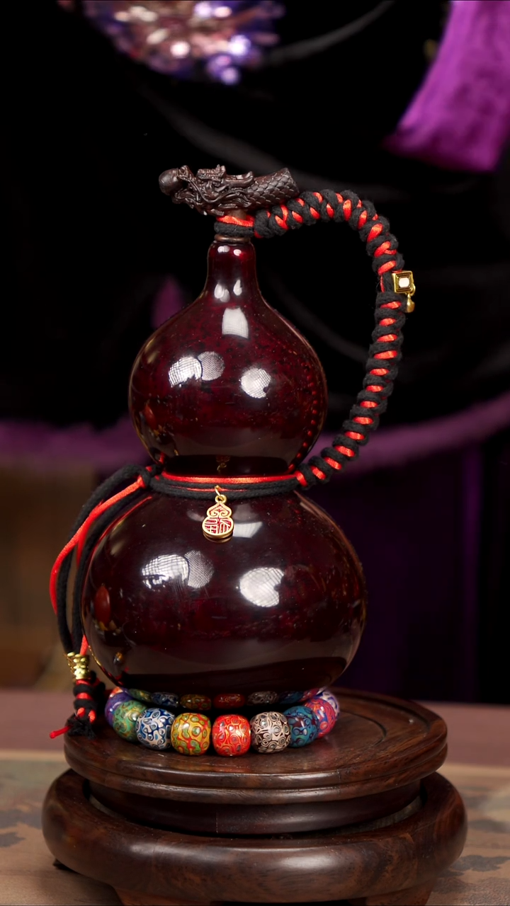 【闪购商品】360易林高端工艺大漆酒葫芦--488