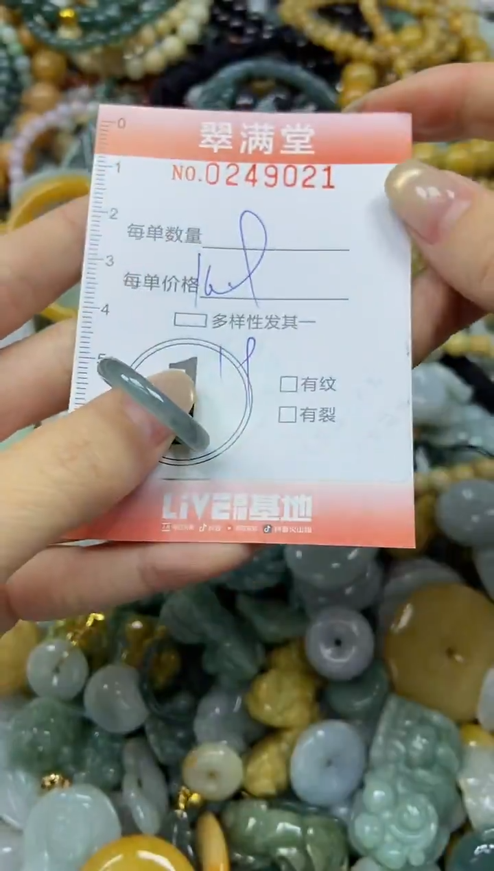 未镶嵌挂件翡翠闪购0249021