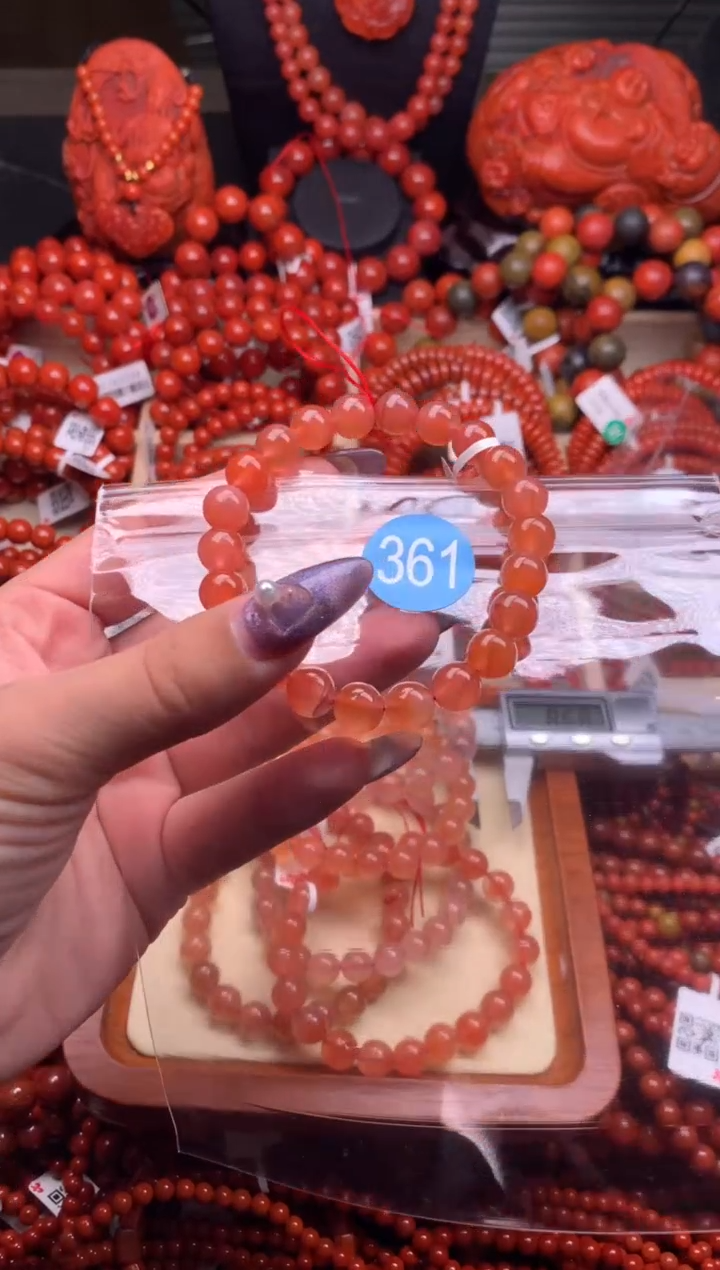 【闪购商品】南红玛瑙珠宝奇石未镶嵌361-8+