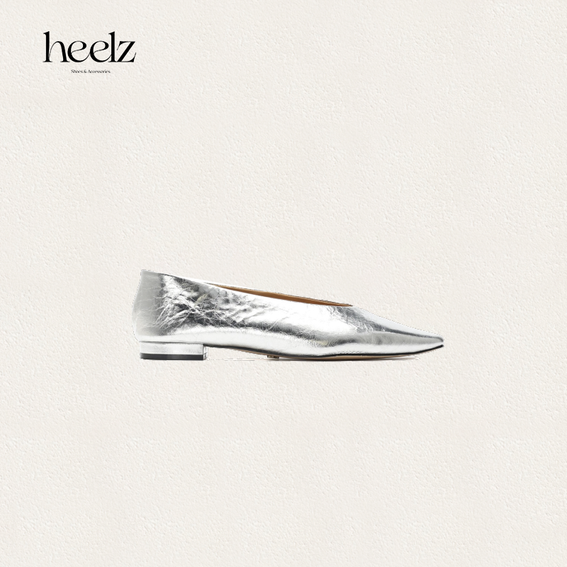 heelz 设计师手工鞋履 ｜ 复古鸭嘴奶奶鞋柔软羊皮15MM