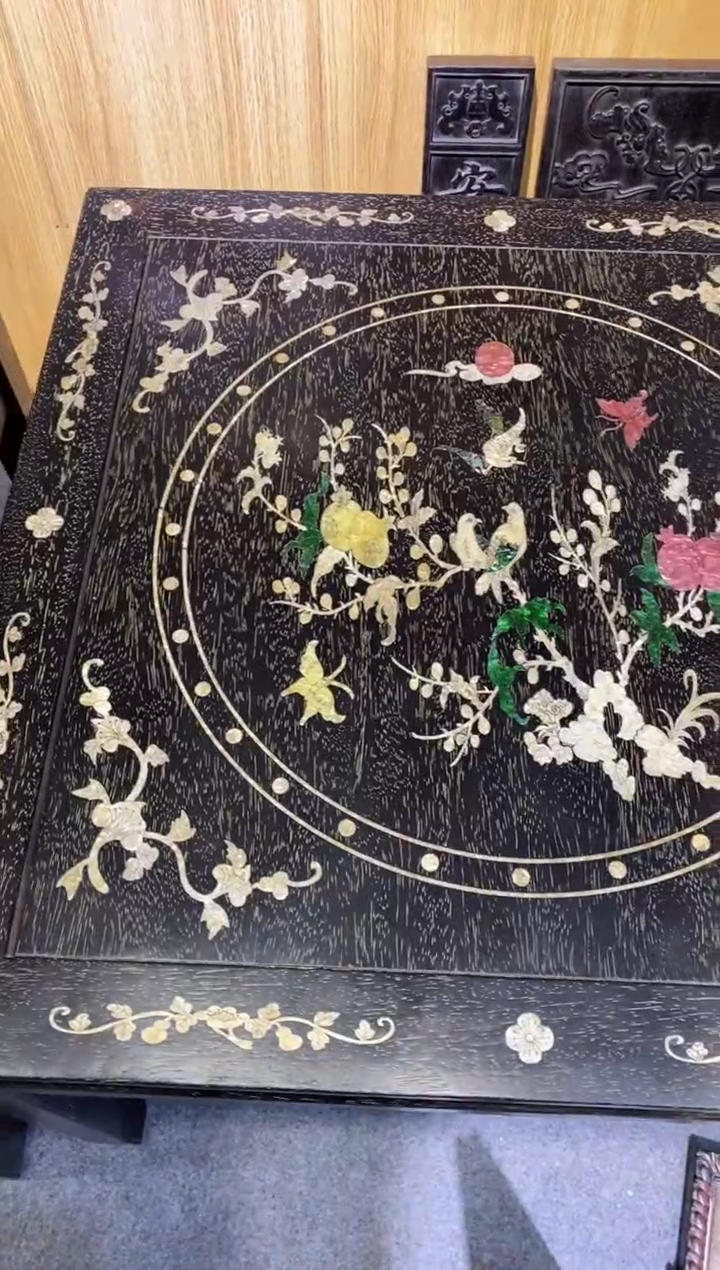 木紫檀拆件雕刻板以直播间实物为准微瑕老物件