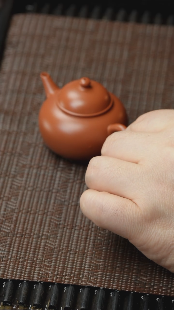 【闪购商品】紫砂茶壶五堂 秋水-潮州朱泥