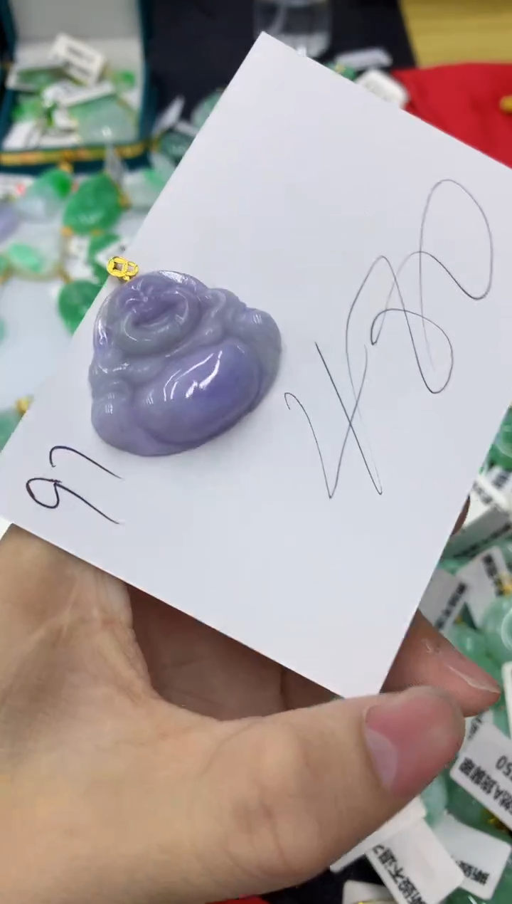 【闪购商品】翡翠颈饰18K金镶嵌1111111111