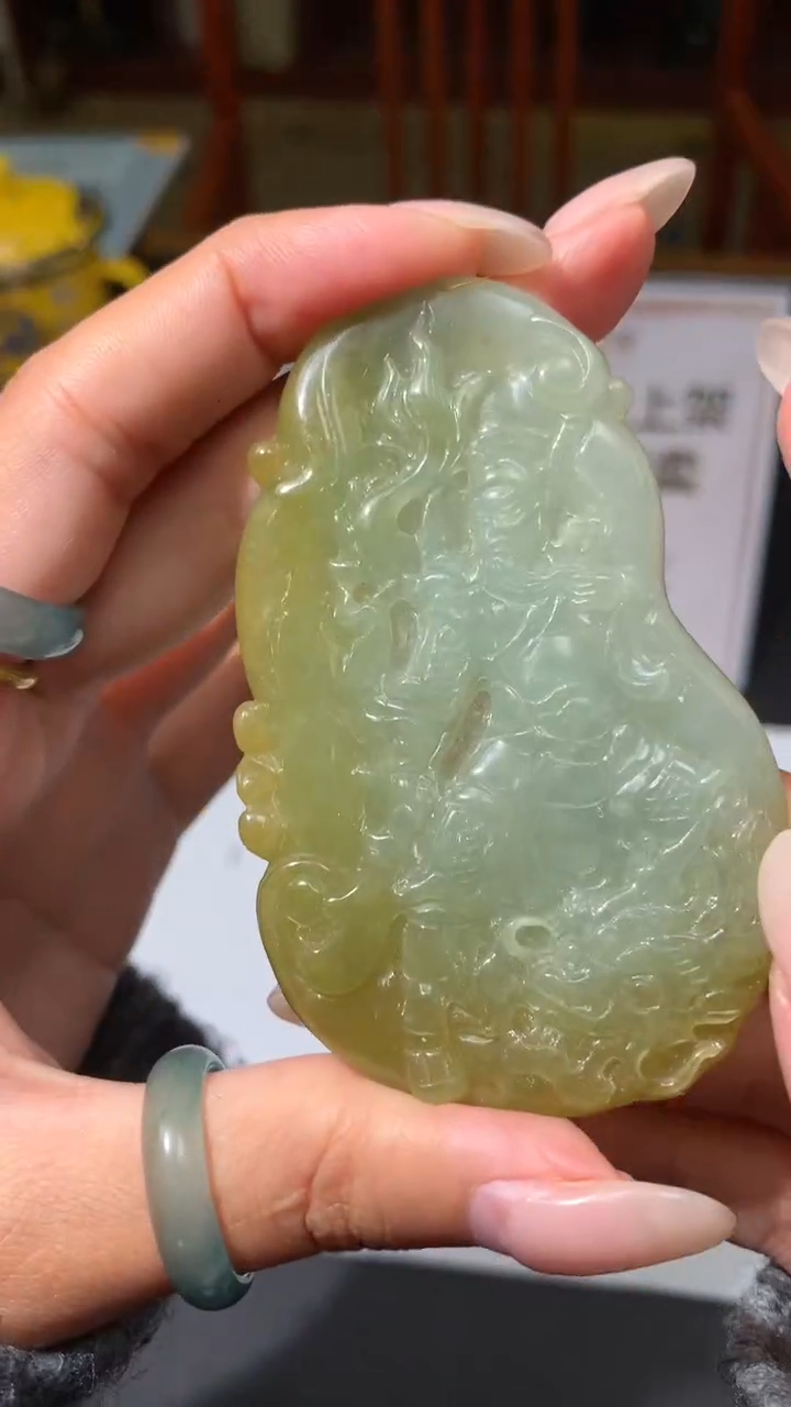【闪购商品】定制翡翠未镶嵌不退不换CMH1件-A
