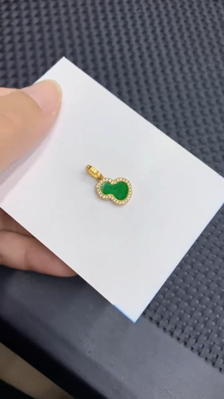 【闪购商品】翡翠颈饰银S925镶嵌            8