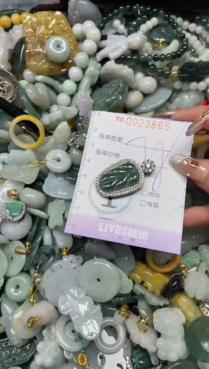 【闪购商品】翡翠颈饰未镶嵌闪购0023865