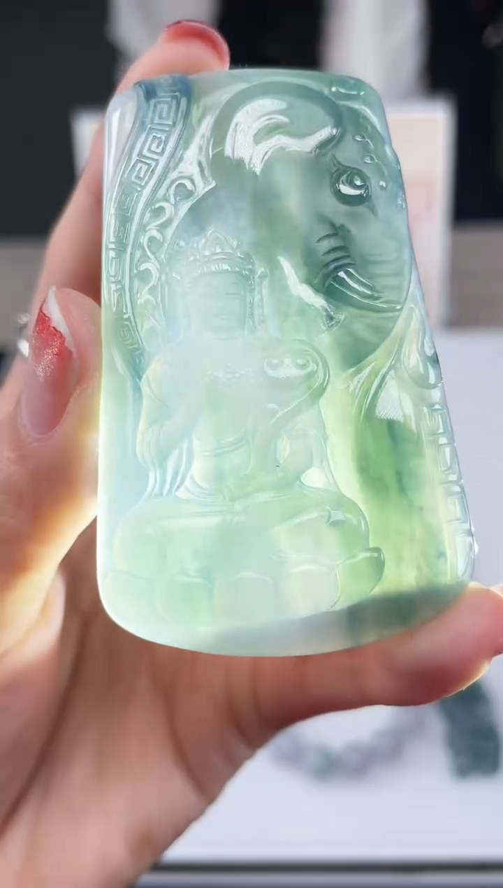 【闪购商品】定制翡翠未镶嵌不退不换CMH1件-A