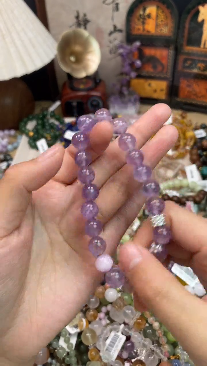 未镶嵌手链紫晶312