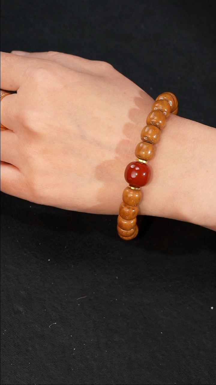 手串紫金鼠精工老型精配10*9mm