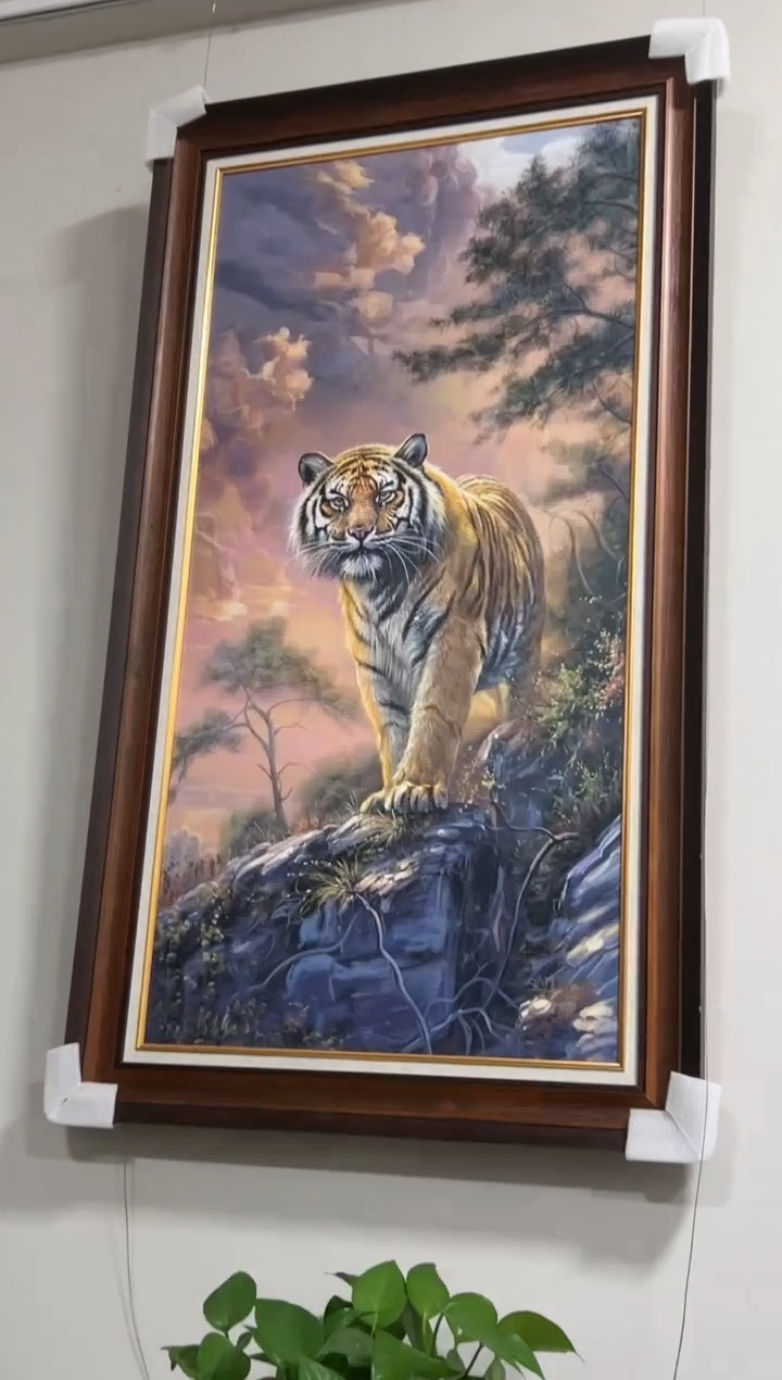 【闪购商品】绘画梁静-60*120-动物油画