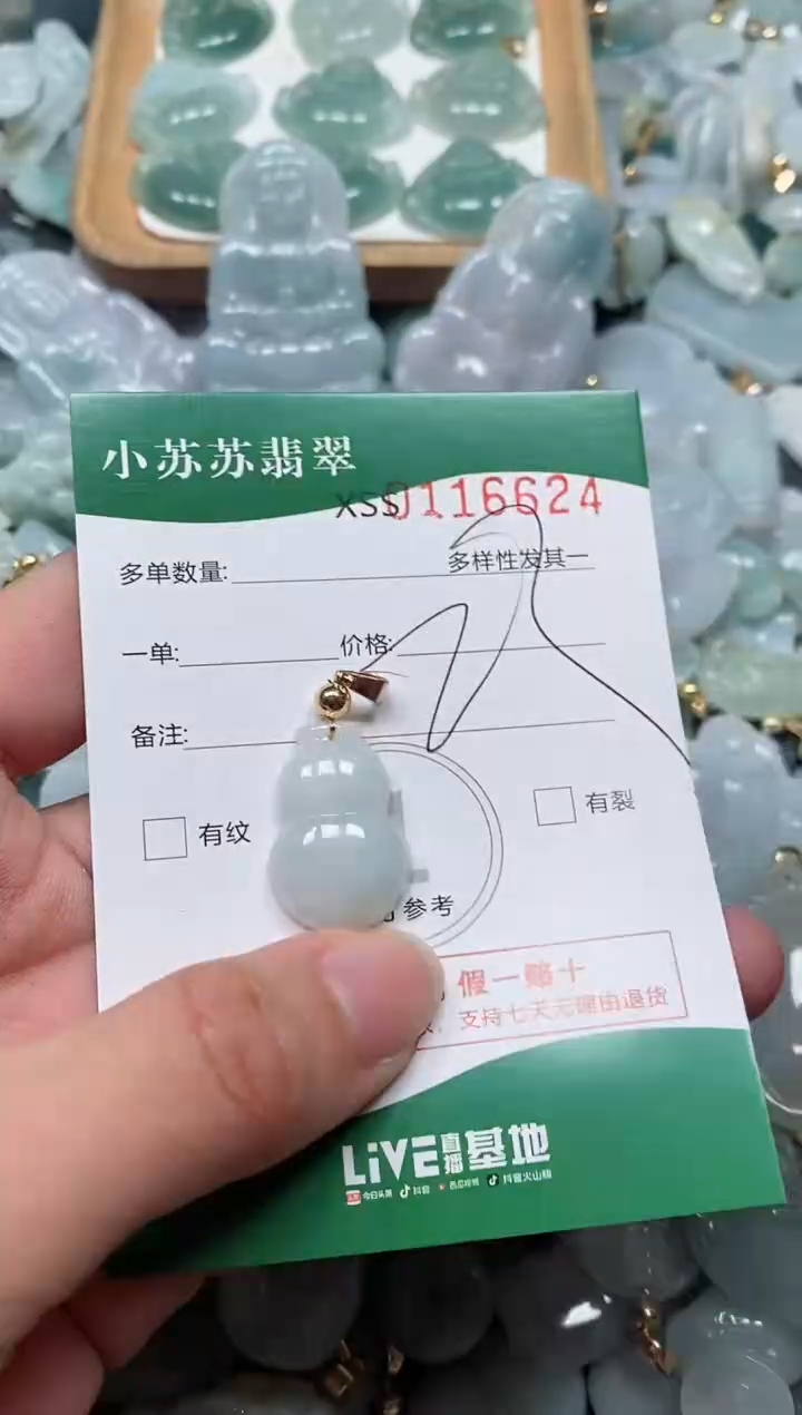 【闪购商品】翡翠颈饰未镶嵌闪购商品0116624